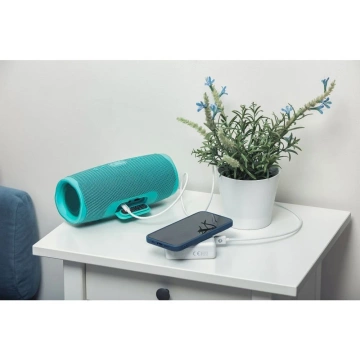 Forcell 4in1 Reiseladegerät 8000mAh QC3.0 USB-C Powerbank Induktion