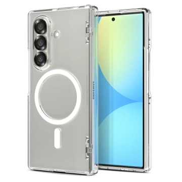 Etui Spigen Ultra Hybrid Pro MagSafe Galaxy Z Fold 7 Clear/White
