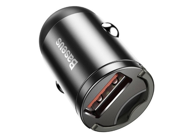 Ładowarka samochodowa Baseus mini QC 3.0 5A 30W Czarna