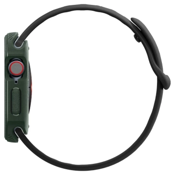 Etui für Apple Watch 10 46 mm Caseology Vault Midnight Green Zielone