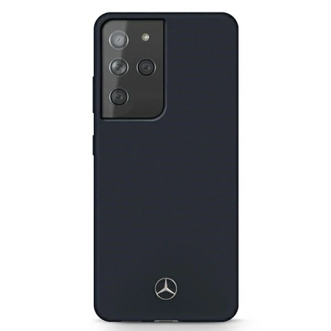 Etui Mercedes MEHCS21LSILNA do Samsung Galaxy S21 Ultra G998 hardcase Silicone Line