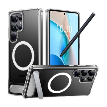 Etui do Samsung Galaxy S25 Ultra Przezroczyste Torras Pstand Series