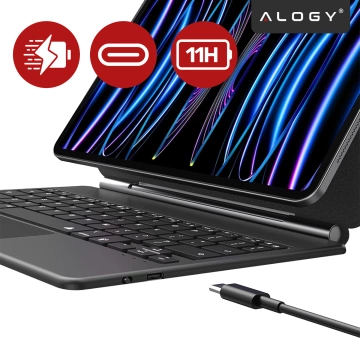 HUB-Splitter Alogy-Adapter für Computer-Laptop mit USB-C auf 3x USB-A 2.0 1x USB-A 3.0 Grau