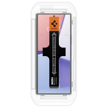 Spigen Glas.tR „Ez Fit“ gehärtetes Glas 2er-Pack für Samsung Galaxy Z Fold 6 Clear