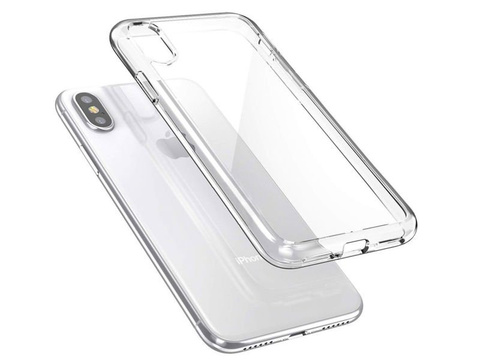 Etui do Apple iPhone XS Max silikonowe przezroczyste