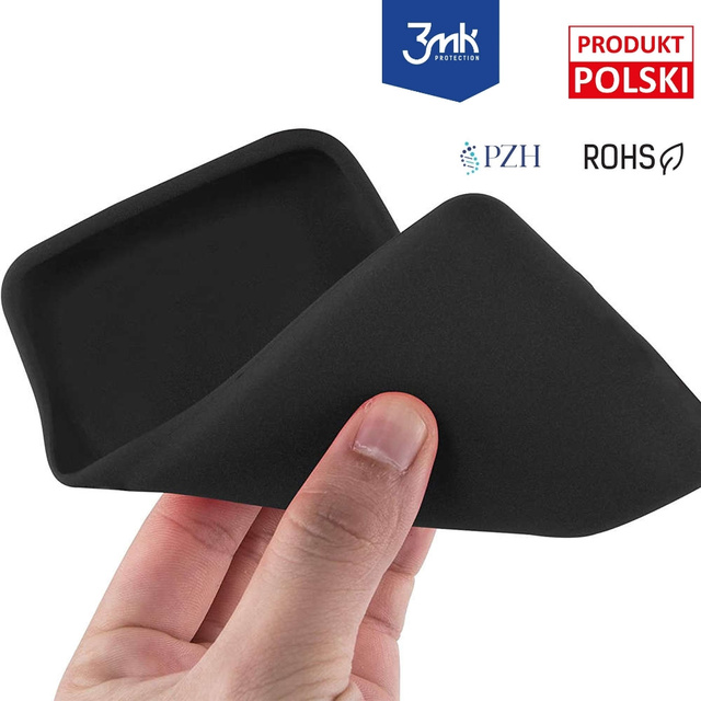 Etui matowe Odporne na telefon obudowa 3mk Matt Case do Samsung Galaxy S21+ Plus 5G Black