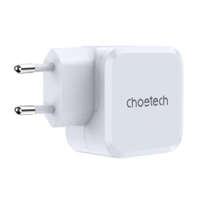 Choetech PD8007 USB-C PD 45W EU-Ladegerät Weiß