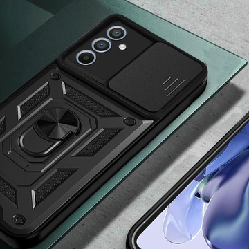 Etui Camshield Pro für Samsung Galaxy A34 5G Schwarz