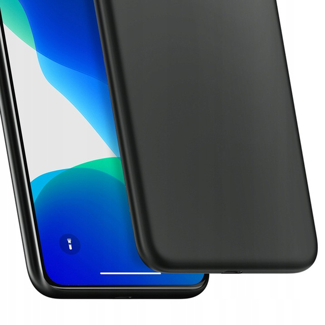 Etui matowe Odporne na telefon obudowa 3mk Matt Case do Apple iPhone X/XS Black