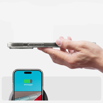 Etui Obudowa Hülle Spigen Ultra Hybrid für Apple iPhone 14 Pro Max Crystal Clear