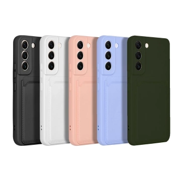 CARD CASE Hülle für Samsung Galaxy A25 5G rosa