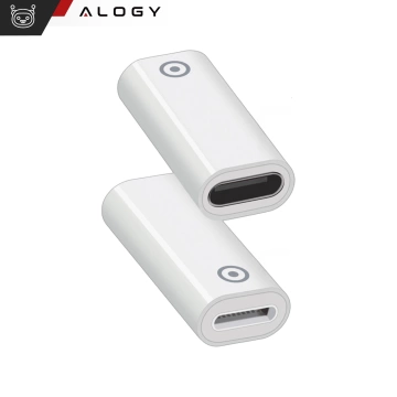 Alogy Magnetischer Stylus-Stift, Notiz- und Skizzenstift für Apple iPad Pro/Air/Mini, Weiß