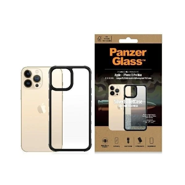 Etui do iPhone 13 Pro Max PanzerGlass ClearCase Antibakterielle Militärqualität
