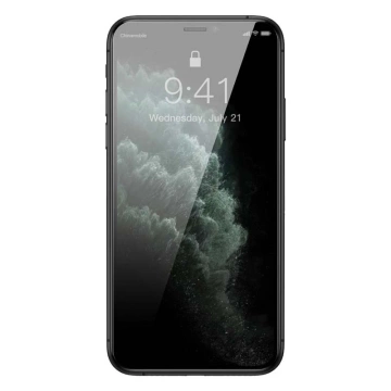 Gehärtetes Glas mit 0,3 mm Baseus Blickschutzfilter für iPhone XR / 11