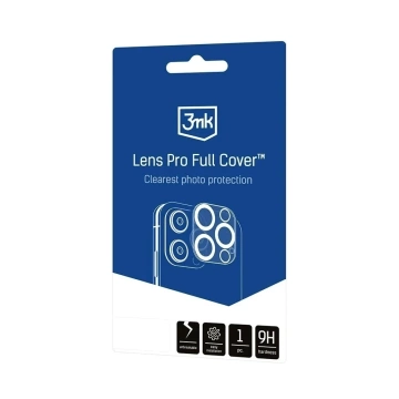 Objektivabdeckung für Apple iPhone 13 Pro/13 Pro Max – 3mk Lens Pro Full Cover