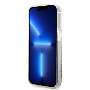 Etui Karl Lagerfeld KLHCP14XLNKHCH do iPhone 14 Pro Max 6,7" hardcase Glitter Karl Head srebrny/silver