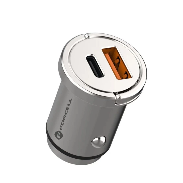 Forcell F-Energy Mini 20W Autoladegerät USB-C USB-A