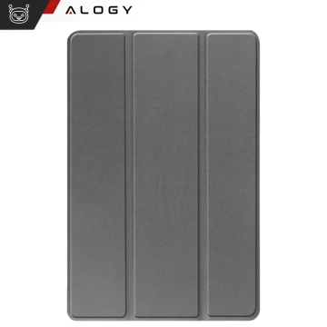 Tablet-Hülle für Lenovo Tab M10 3gen 3 GEN 10.1 2022 TB328FU TB328XU Gehäuse Case Alogy Book Cover Grau