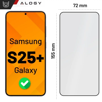 Gehärtetes Glas für Apple iPhone 16 Displayschutzfolie 9H Alogy Heavy Pro™️