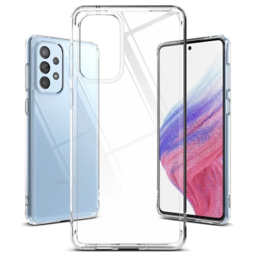 Ringke Fusion TPU-Hülle mit Rahmen für Samsung Galaxy A73 transparent