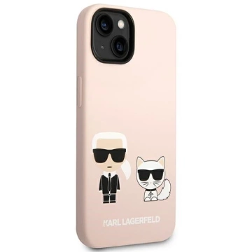 Etui Hardcase Karl Lagerfeld KLHMP14SSSKCI für iPhone 14 6,1" Silikon Karl