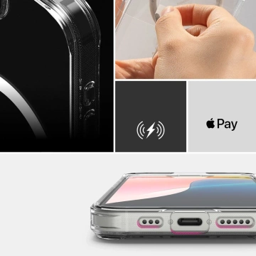Etui für iPhone 16e Ringke Fusion Magnetic MagSafe Clear