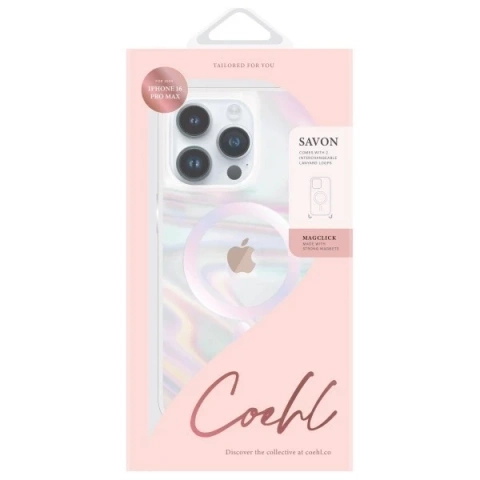 Etui do iPhone 16 Pro Max UNIQ Coehl Savon MagSafe Holo