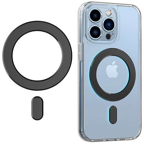 Blaszka magnetyczna uniwersalna Pierścień Uchwyt Magmat do MagSafe Magnetic Ring Black