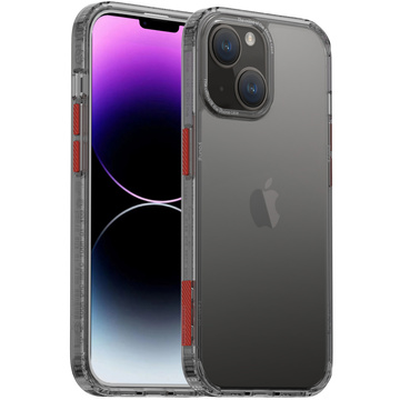 Alogy Protective Case Schutzhülle für Apple iPhone 14 Plus Schwarz und Klarglas