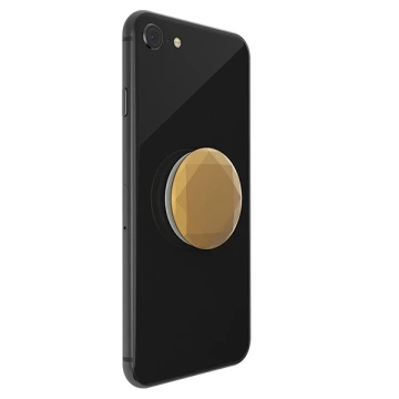 Popsockets 2 Metallic Diamond Medallion Gold Telefonhalter und Ständer