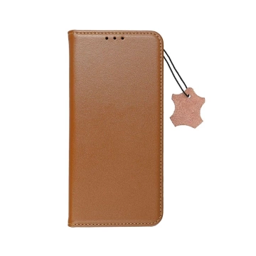 Smart Pro Book Case für Samsung S25 Edge Leder Braun