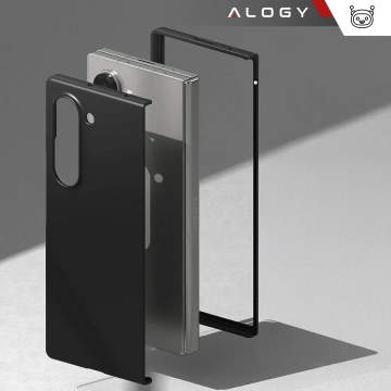 Hülle für Samsung Galaxy Z Fold 6 Hülle Dünne Handyhülle Alogy Protective Matte Black