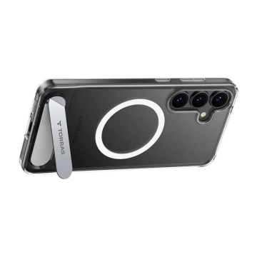 Etui do Samsung Galaxy S25 Przezroczyste Torras Pstand Series