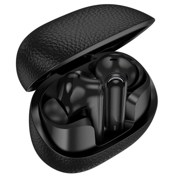 HOCO TWS EQ23 Kabellose Bluetooth-Kopfhörer mit Ladehülle, Schwarz