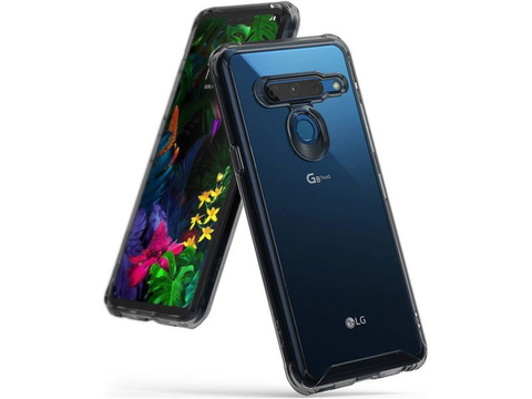 Etui Ringke Fusion für LG G8 ThinQ Rauchschwarz