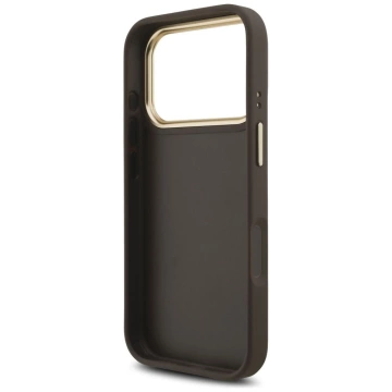 Etui Guess 4G Big Classic Logo Big Strap Metal Buttons do iPhone 17 Pro Brązowy