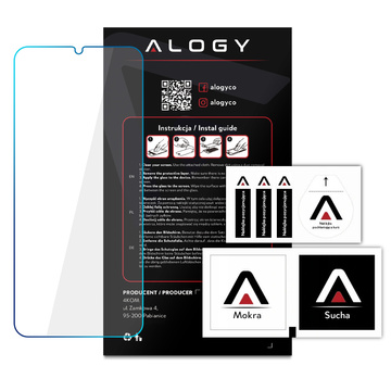 Displayschutz aus gehärtetem Glas 9H Alogy für Samsung Galaxy A13 4G