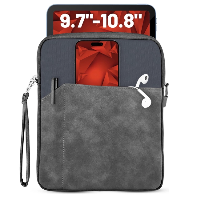 Wsuwka Torba etui ochronne pokrowiec do tabletów Alogy Sleeve Bag na tablet Apple iPad Samsung Lenovo Xiaomi 9.7" - 10.8" Szary