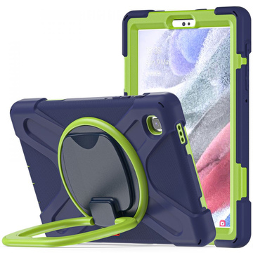 Etui pancerne obudowa X-Armor do Samsung Galaxy Tab A7 Lite 8.7 T220 / T225 Navy/Lime