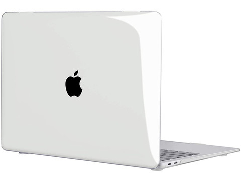 Alogy Hard Case für Apple MacBook Air 13 M1 2021, transparente Displayschutzfolie, Tastatur-Overlay-Tasche