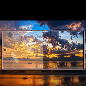 2x UV Whitestone LED-Lampe aus gehärtetem Glas für Samsung Galaxy S22 Ultra Clear