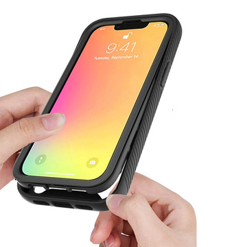 Alogy Defense360 Pro Displayschutzfolie für Apple iPhone 14 Plus Schwarz