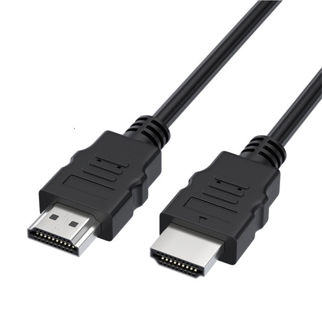 Kabel 1.5m HDMI - HDMI przewód do przesyłu HD 4K video v2.0 PVC HDTV czarny