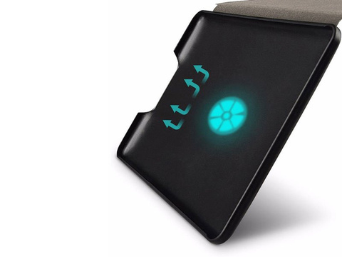 Alogy Leder Smart Case für Kindle Paperwhite 4 blau glänzend