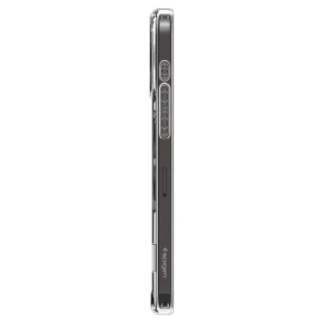 Spigen Ultra Hybrid S MagSafe Hülle mit Ständer für iPhone 15 Pro – transparent