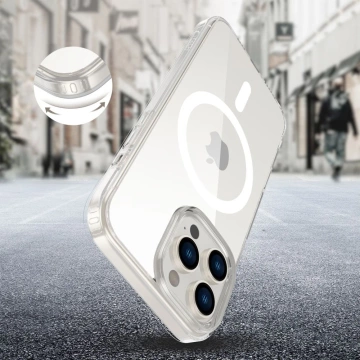 Etui Tech-Protect Flexair Hybrid MagSafe iPhone 16 Pro Max Klar