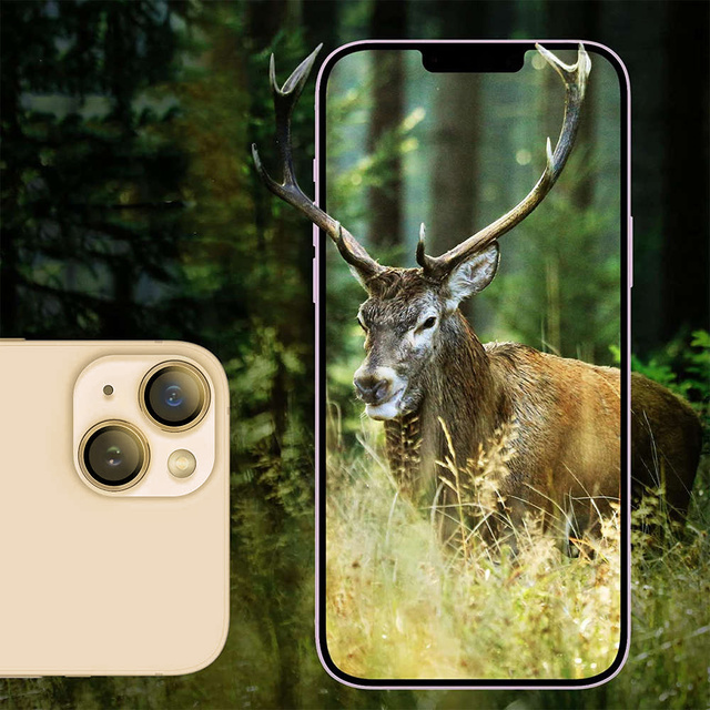 Szkło ochronne na obiektyw telefonu 3mk Lens Protection Pro do Apple iPhone 14 Gold