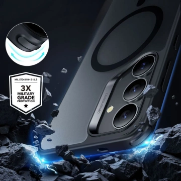 Etui do Samsung Galaxy S25+ Plus Frosted Black ESR Classic Hybrid HaloLock MagSafe