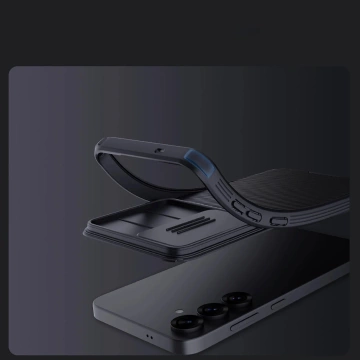 Etui do Samsung Galaxy S25 Nillkin CamShield Pro Czarny