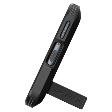 Es passt mit dem Spigen Tough Armor-Telefon auf das Xiaomi 12T / 12T Pro Black